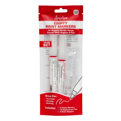 Angelus Empty Paint Markers Kit